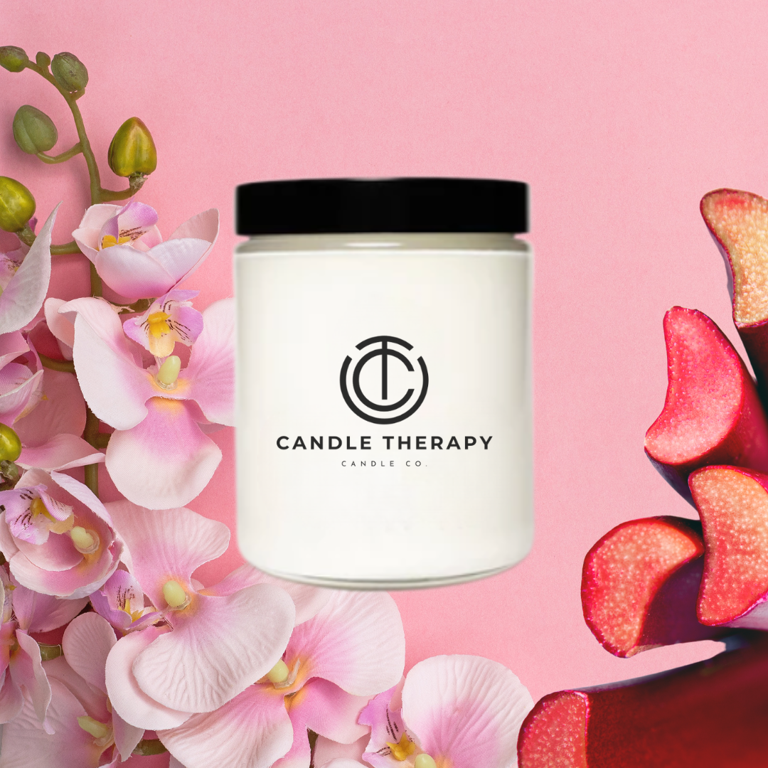 Pink Orchid & Rhubarb